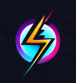 Energiegeladener Blitz